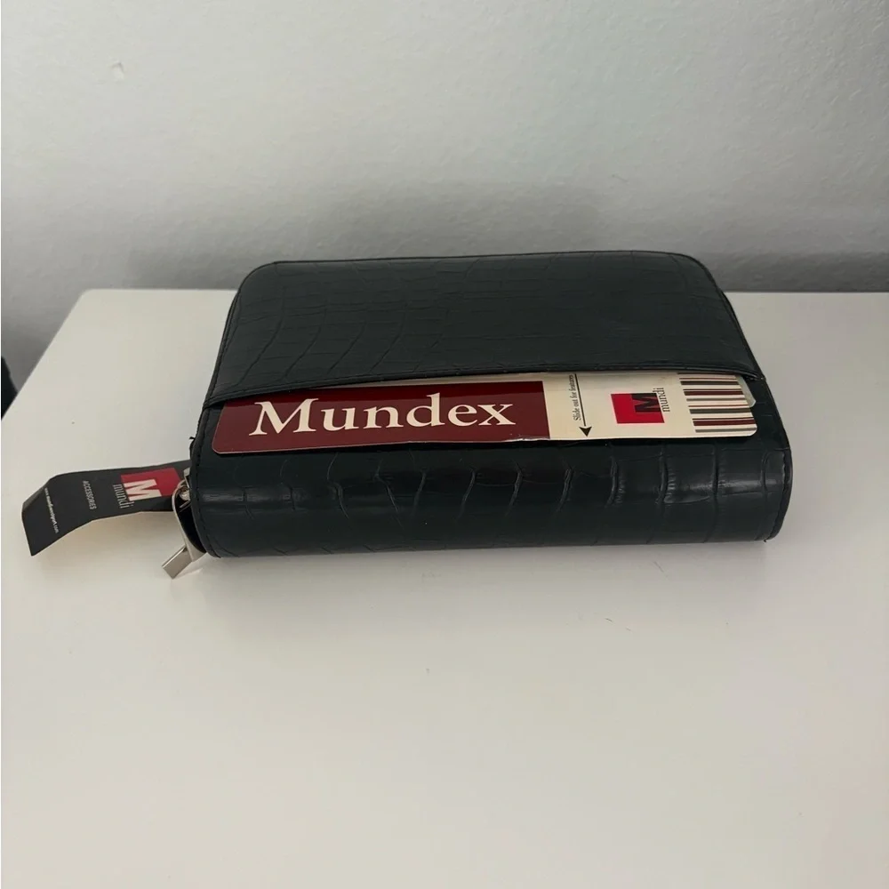 Vintage Mundi Mundex Daily Planner Organizer Wallet NWT